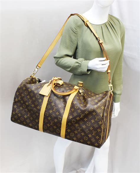 louis vuitton keepall 55 ราคา|กระเป๋ารุ่น Keepall Bandoulière 55 .